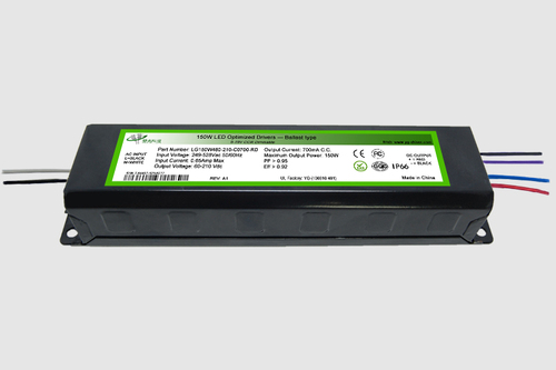 150W, 249-528V input, 0-10V dimming, economical, LY150W480-RD