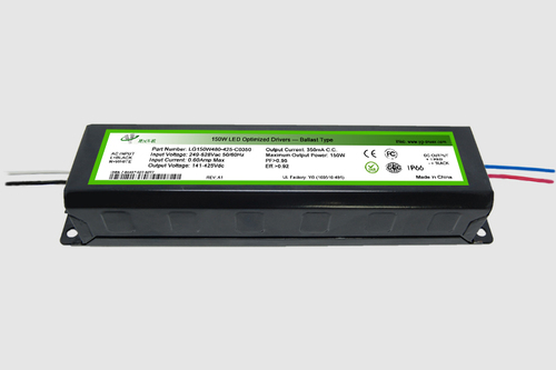 150Watt, 249-528V input, constant current type, economical type, LY150W480