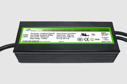120 Watt, PWM Dimming, LY120W - PD, Compact