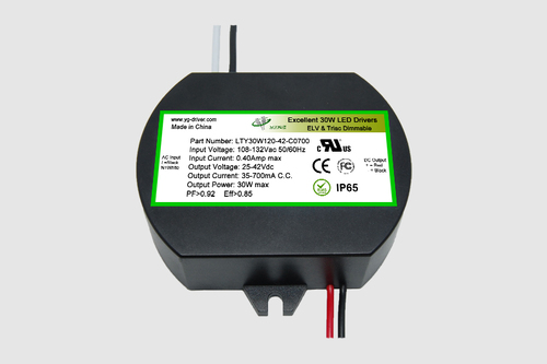 30 Watt, TRIAC Dimming, LTY30W