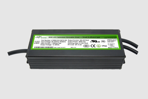 96W Small High Efficiency 0-10V Dimmable Type LY96W-RD Series