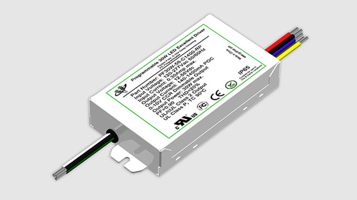 30W, PF30W, 0-10V Deep Dimming, Flicker-Free, Programmable, NTC Control, Aux+12V